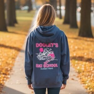 Almost Friday Dooley's Ski School Hoodie